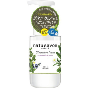 【２４個セット】【１ケース分】 ソフティモ ナチュサボン セレクト ホワイト クレンジングフォーム 200mL×２４個セット　１ケース分 【正規品】【dcs】