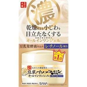 【４８個書き割り】【１容れもの分】 サナ 流ちょう本舗 リンクルジェルクリーム N 100g ×４８個書き割り １容れもの分【定まり品】