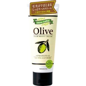 【36個セット】【1ケース分】 柳屋 オリーブレーベル ヘアモイストクリーム 160g×36個セット 1ケース分 【正規品】【dcs】|ソレイユ店
