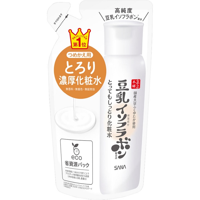【３６個仕かける】【１容れもの分】 常盤薬品 サナ 木目細か本舗 とってもしっとりかざり付ける水 NC つめかえ用(180ml)×３６個仕かける １容れもの分 【決まり品】【dcs】 スキンケア-美容・コスメ・香水-化粧水・ローション