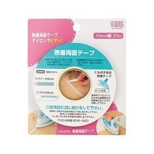 【３６０個セット】【１ケース分】 KM3088 熱着両面テープ 10mm幅 10mm*25m &times;３６０個セット　１ケース分 【正規品】【mor】【ご注文後発送までに2週間前後頂戴する場合がございます】｜ソレイユ店