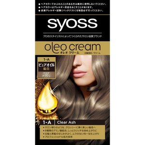 【３６個セット】【１ケース分】 サイオス オレオクリームヘアカラー 1A クリアアッシュ 1セット×３６個セット　１ケース分 【正規品】【dcs】