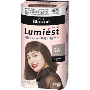【２４個セット】【１ケース分】 ブローネ ルミエストヘアカラー クリーム 2A スタイリッシュアッシュ 1セット×２４個セット　１ケース分　【正規品】