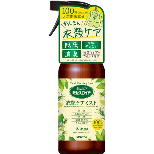 【１２個書き割り】【１容れもの分】 白元地びた Natural ミセスロイド 御召しものケアミスト 400ml×１２個書き割り １容れもの分  【定まり品】【mor】【k】【ご申しつける後送りとどけるまでに2週前後もらい受けるする切っ掛けがございます】