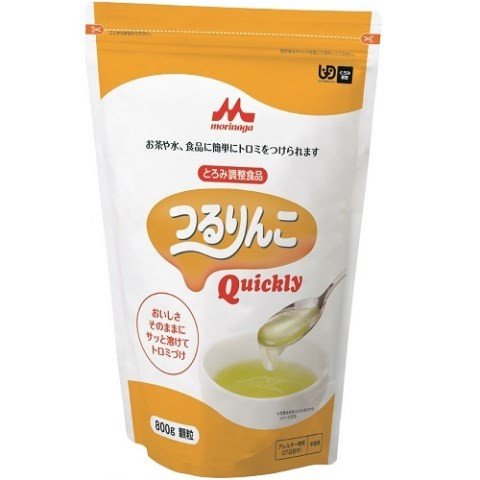 【３個セット】 つるりんこ クイックリー とろみ調整食品(800g)&times;３個セット 【正規品】※軽減税率対象品｜ソレイユ店