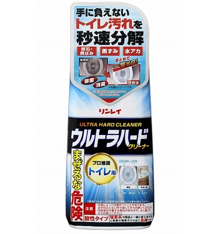 【１０個セット】リンレイ ウルトラハードクリーナー トイレ用 500g×１０個セット 【正規品】