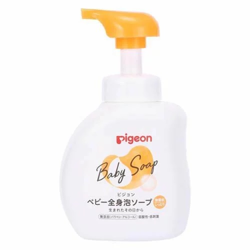 【２０個セット】【１ケース分】 ピジョン ベビー全身泡ソープ しっとり(500ml)×２０個セット　１ケース分　 【正規品】【k】【mor】【ご注文後発送までに1週間前後頂戴する場合がございます】