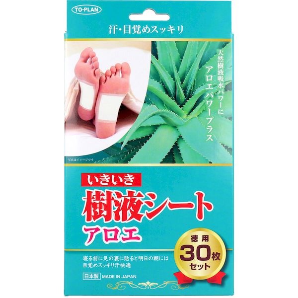 【２０個セット】 東京企画販売 トプラン いきいき樹液シート アロエ(30枚入)×２０個セット【正規品】【mor】【ご注文後発送までに2週間前後頂戴する場合がございます】