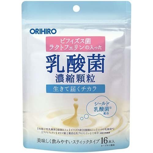 【４８個セット】【１ケース分】オリヒロ　乳酸菌濃縮顆粒（ラクトフェリン配合） 1.0g&times;16包&times;４８個セット　１ケース分【正規品】【ori】 ※軽減税率対象品｜ソレイユ店 22,153円
