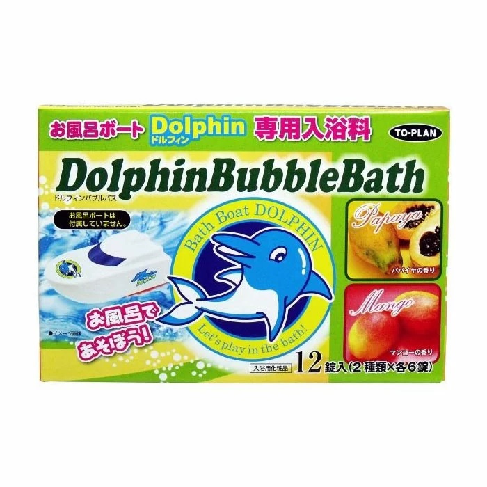【１０個セット】東京企画販売 トプラン お風呂ボート ドルフィン号専用入浴剤 12錠×１０個セット 【正規品】【ori】