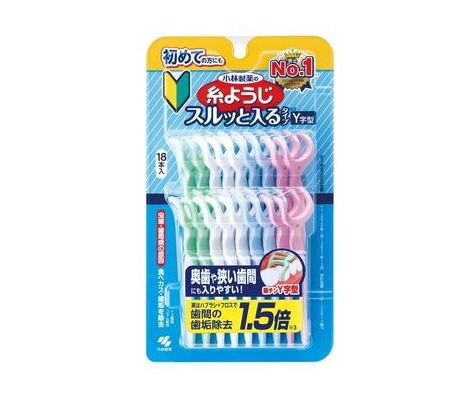 【４２個セット】 小林製薬 小林製薬の糸ようじ(18本入)×４２個セット　１ケース分 【正規品】【dcs】
