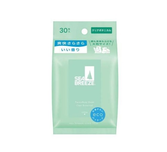 【３６個セット】【１ケース分】 ファイントゥディ シーブリーズ フェイス＆ボディシート N クリアボタニカル(30枚入)×３６個セット　１ケース分　【正規品】【ori】