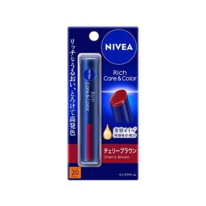 【４８個書き割り】【１容れもの分】 ニベア 一財産世話をする＆色つや下唇 桜んぼう赤銅色(2g)×４８個書き割り １容れもの分 【定め事品】