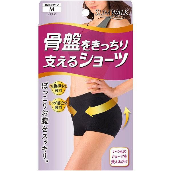 【３６個書き割り】【１容れもの分】 か細いウォーク 骨盤帯をきっちり支えるさる股引き 黒いこと M大きさ 1枚入 ×３６個書き割り １容れもの分 【定め事品】【dcs】【k】【ご申し付ける後送りとどけるまでに2週前後もらい受けるする切っ掛けがございます】
