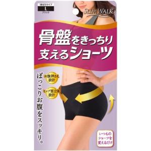 【３６個書き割り】【１容れもの分】 か細いウォーク 骨盤帯をきっちり支えるさる股引き 黒いこと L大きさ 1枚入 ×３６個書き割り １容れもの分 【定め事品】【dcs】【k】【ご申し付ける後送りとどけるまでに2週前後もらい受けるする切っ掛けがございます】【t-2】