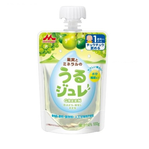 【２０個セット】 森永 うるジュレGREEN(100g×6個入)×２０個セット【正規品】【s】※軽減税率対象品