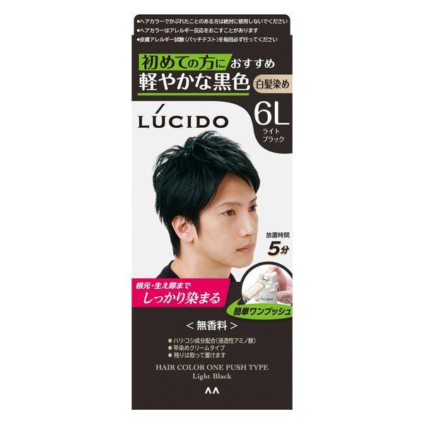 【２４個セット】【１ケース分】ルシード　ワンプッシュケアカラー　ライトブラック&times;２４個セット　１ケース分 【正規品】｜ソレイユ店 13,648円
