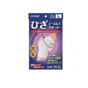 【２０個セット】 シームレス ひざ L　オフホワイト&times;２０個セット【正規品】【mor】【ご注文後発送までに2週間前後頂戴する場合がございます】｜ソレイユ店