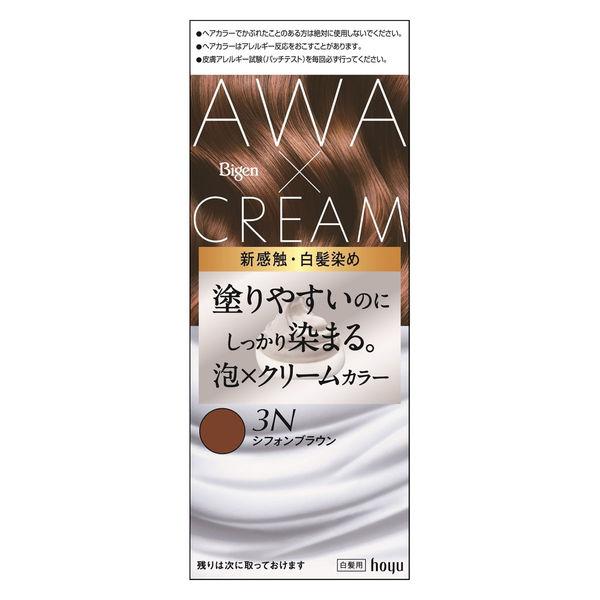 【２７個書き割り】【１容れもの分】ビゲン 泡皮膚軟化剤色つや 3N シフォン赤銅色(1書き割り)×２７個書き割り １容れもの分 【定め事品】