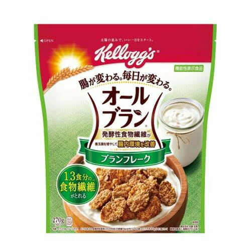 【２０個セット】 日本ケロッグ　オールブラン　ブランフレーク　270g×２０個セット【正規品】 ※軽減税率対象品