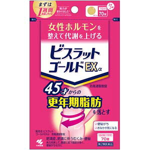 【第2類飲み薬】【８０個書き割り】【１容れもの分】  小林製薬ビスラットゴールドEXα 防風通聖散錠 70錠×８０個書き割り １容れもの分 【定まり品】 ぼうふうつうしょうさん