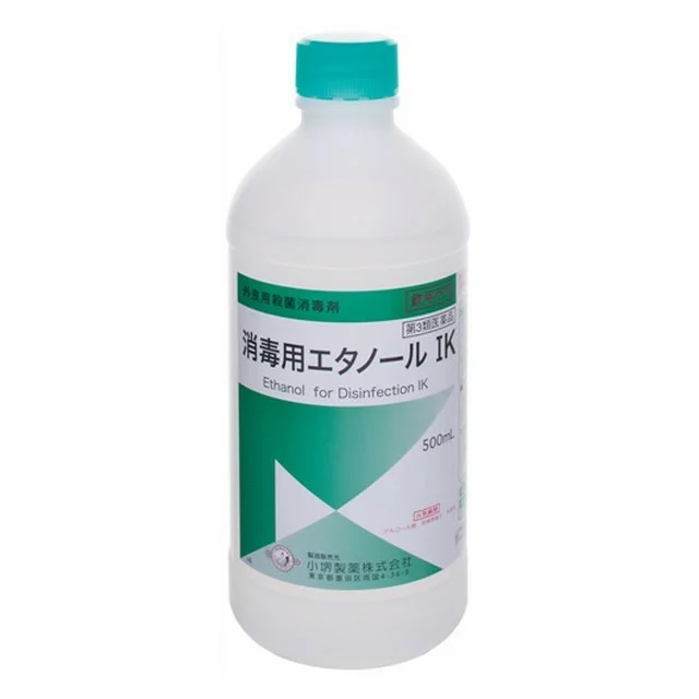 【第3類医薬品】【１０個セット】 小堺製薬 消毒用エタノールIK 500ml×１０個セット 【正規品】【ori】