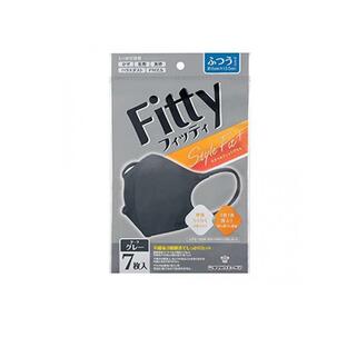 【２０個セット】 フィッティ スタイルフィットプラス立体 ダークグレー ふつう(7枚入)×２０個セット 【正規品】【mor】【ご注文後発送までに1週間前後頂戴する場合がございます】