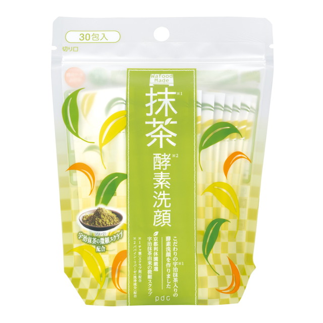 【５個セット】 ワフードメイド 宇治抹茶酵素洗顔 30包×５個セット【正規品】【t-6】