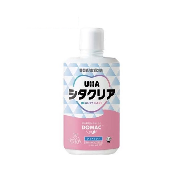 【20個セット】 ユーハ UHAシタクリア 液体はみがき クリアミント(500ml)×20個セット【正規品】|ソレイユ店