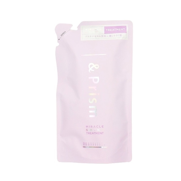 【２０個セット】 H2O ＆Prism ミラクルシャインヘアトリートメント ルミナスローズの香り 詰め替え(320g)×２０個セット【正規品】