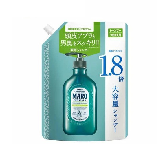 【１０個セット】 ネイチャーラボ MARO 薬用デオスカルプシャンプー つめかえ(720ml)&times;１０個セット【正規品】｜ソレイユ店