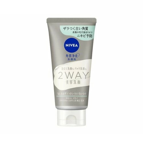 【２４個書き割り】【１容れもの分】 名取り草 ニベア 2WAY 美容洗顔AC(120g)×２４個書き割り １容れもの分【定まり品】