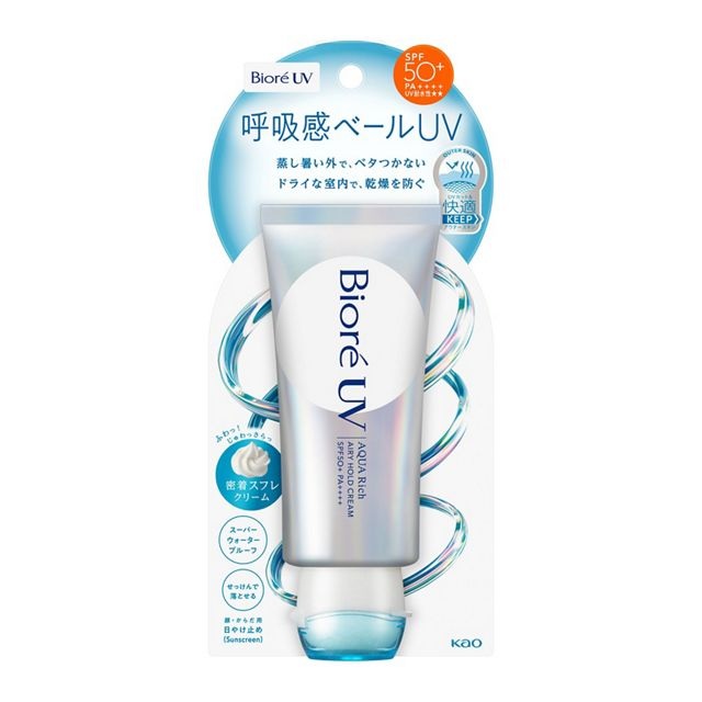 【２４個仕掛ける】【１入れもの分】 名取り草 ビオレ UV アクアリッチ エアリーホールドクリーム(70g)×２４個仕掛ける １入れもの分【置き目品】【t-5】