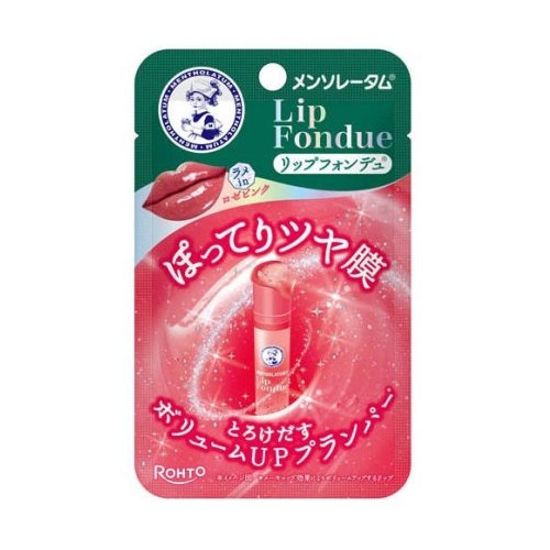 【２００個書き割り】【１容れもの分】 ロート メンソレータム リップフォンデュ ロゼピンク(3.2g)×２００個書き割り １容れもの分【定まり品】