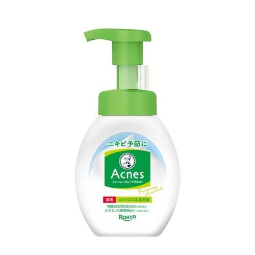 【３６個仕掛ける】【１入れもの分】 ロート製薬 メンソレータム アクネス 薬用ふわふわな泡洗顔(160ml)×３６個仕掛ける １入れもの分【置き目品】