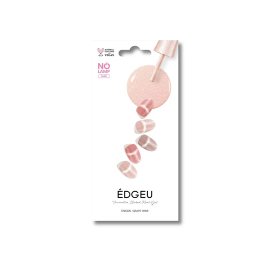 【１０個仕かける】 アイエスリンク EDGEU ネイルシール ENS326 GRAPE WINE(1仕かける)×１０個仕かける【決まり品】 ネイル-ネイルチップ