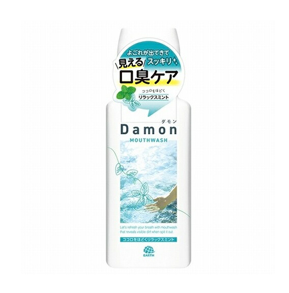 【２４個セット】【１ケース分】 アース製薬 ダモン リラックスミント(380ml)&times;２４個セット　１ケース分【正規品】｜ソレイユ店