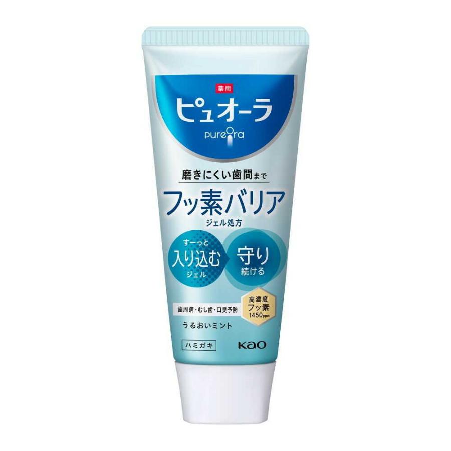 【２０個セット】 薬用ピュオーラ バリア ジェル ハミガキ うるおいミント 115g&times;２０個セット【正規品】｜ソレイユ店