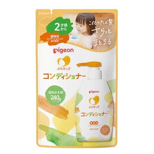 【３０個セット】【１ケース分】 pigeon ぷちキッズコンディショナー 替え240g×３０個セット　１ケース分【正規品】 【k】【ご注文後発送までに2週間前後頂戴する場合がございます】