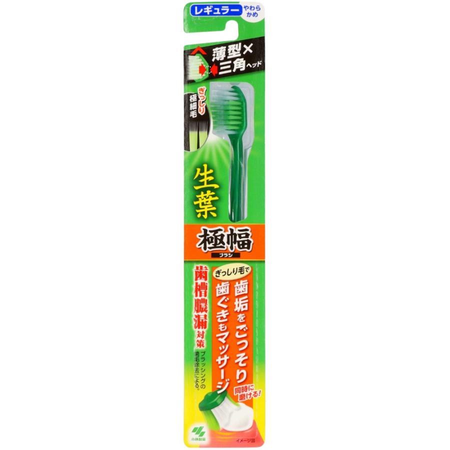 【７２個セット】 生葉極幅ブラシ　やわらかめ　1本入り×７２個セット　１ケース分 【正規品】【dcs】