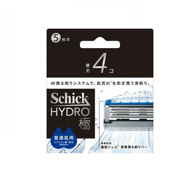 【10個セット】 シック ハイドロ極 普通肌 替刃(4個入)×10個セット【正規品】【k】【ご注文後発送までに2週間前後頂戴する場合がございます】|ソレイユ店