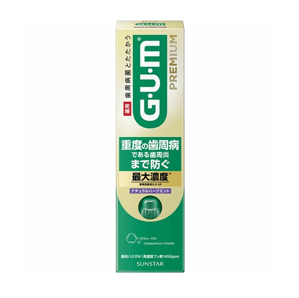 【２０個書き割り】 サンスター チュインガム プレミアムデンタルペースト ナチュラルハーブミント(85g)×２０個書き割り【定まり品】