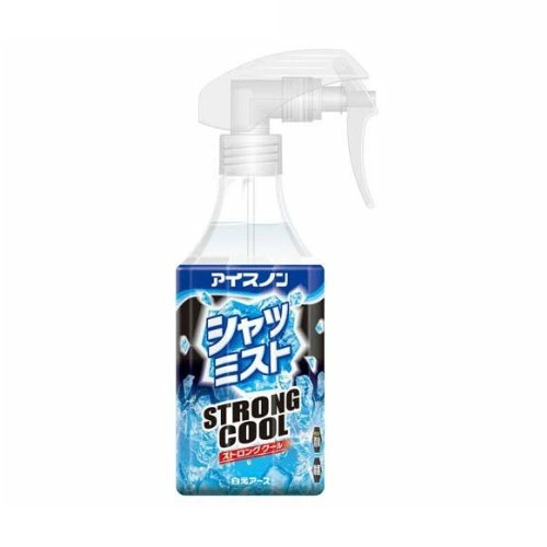 【１５個書き割り】【１容れもの分】 白元地びた アイスノン シャツミスト STRONG COOL(300ml)×１５個書き割り １容れもの分【定まり品】