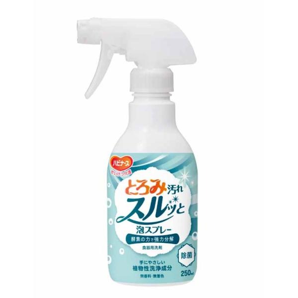 【２０個セット】 ピジョン ハビナース とろみ汚れスルッと泡スプレー(250ml)×２０個セット【正規品】【mor】【ご注文後発送までに2週間前後頂戴する場合がございます】