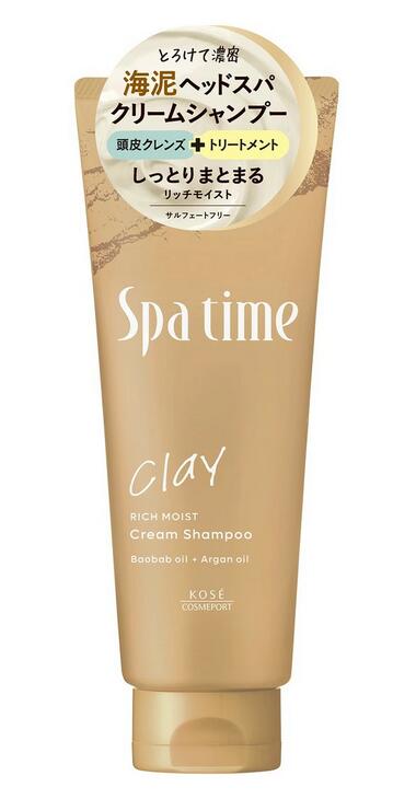 楽天市場】スパタイム クリームシャンプー リッチモイスト 250g