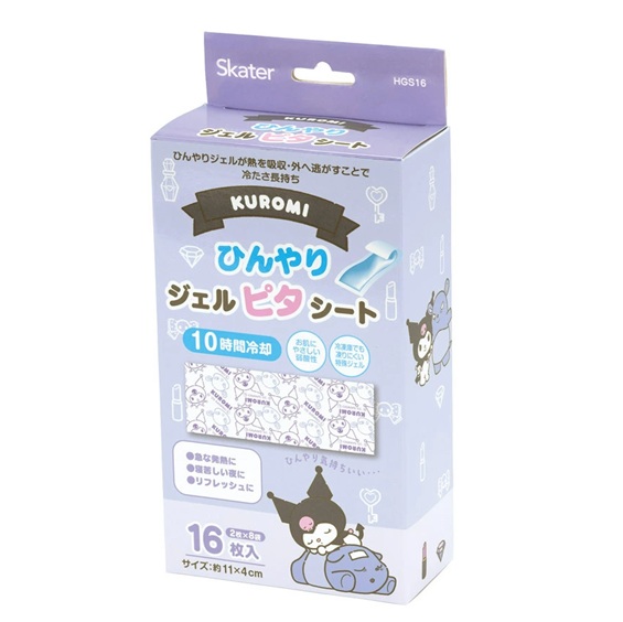 【２０個書き割り】 スケーター ひんやりジェルピタシート クロミ(16枚入)×２０個書き割り【定まり品】