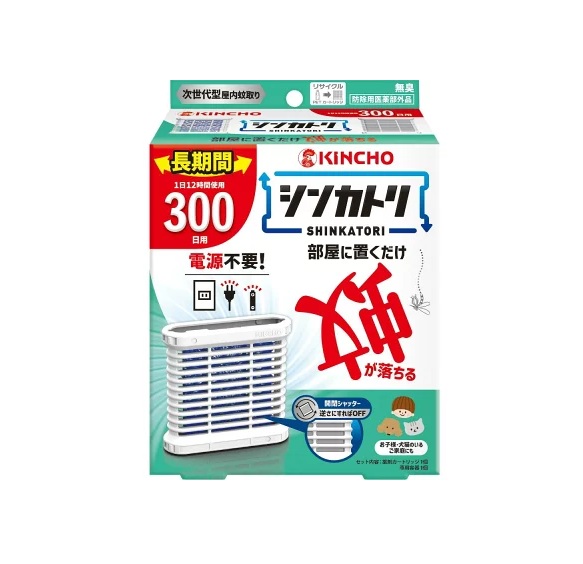 【５個書き割り】 大日本除虫菊 金鳥 シンカトリ 300日用(1個)×５個書き割り【定め事品】