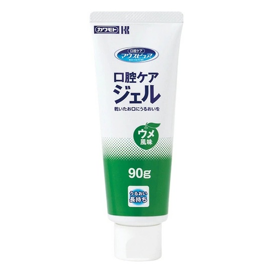 【６０個セット】【１ケース分】 カワモト マウスピュア 口腔ケアジェル ウメ風味(90g)×６０個セット　１ケース分【正規品】【mor】【ご注文後発送までに3週間前後頂戴する場合がございます】