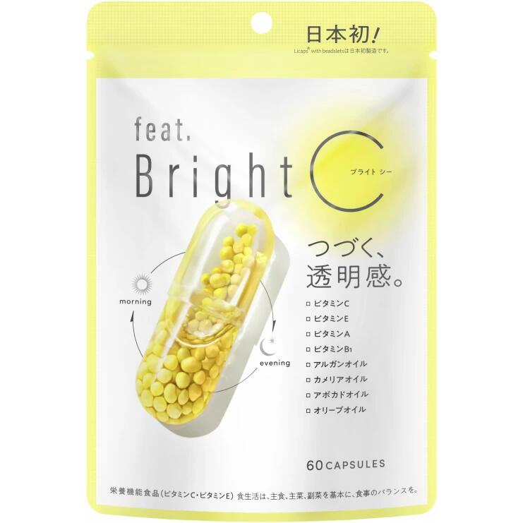 【５個セット】 ネイチャーラボ フィート ブライトC feat. (60粒入)&times;５個セット【正規品】※軽減税率対象品｜ソレイユ店