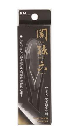 【２０個書き割り】 貝印 関孫六 ワンタッチピンセット 先斜 HC1809 1個×２０個書き割り【定め事品】【k】【ご申し付ける後送りとどけるまでに1週前後もらい受けるする切っ掛けがございます】【t-6】